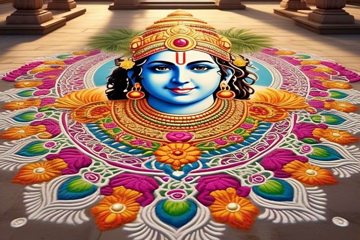 ramnavmi rangoli