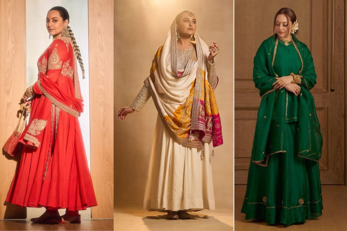 Sonakshi Sinha Stylish Suit Look