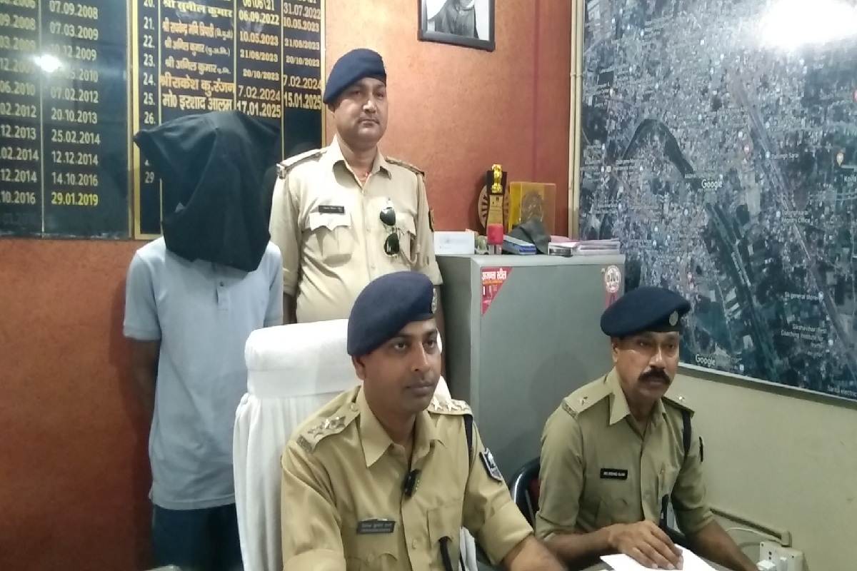फिरौती राशि लेने आये बदमाश गिरफ्तार