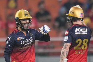 PBKS vs RCB: Rajat Patidar and Phil Salt celebrate after the team won