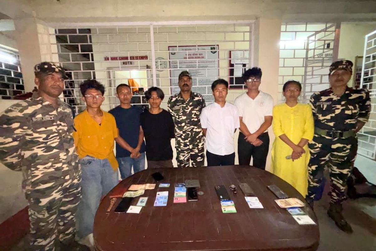 6 myanmar citizen arrested| 6 Myanmar citizens caught on Indo-Nepal border, had created Indian identity with fake documents