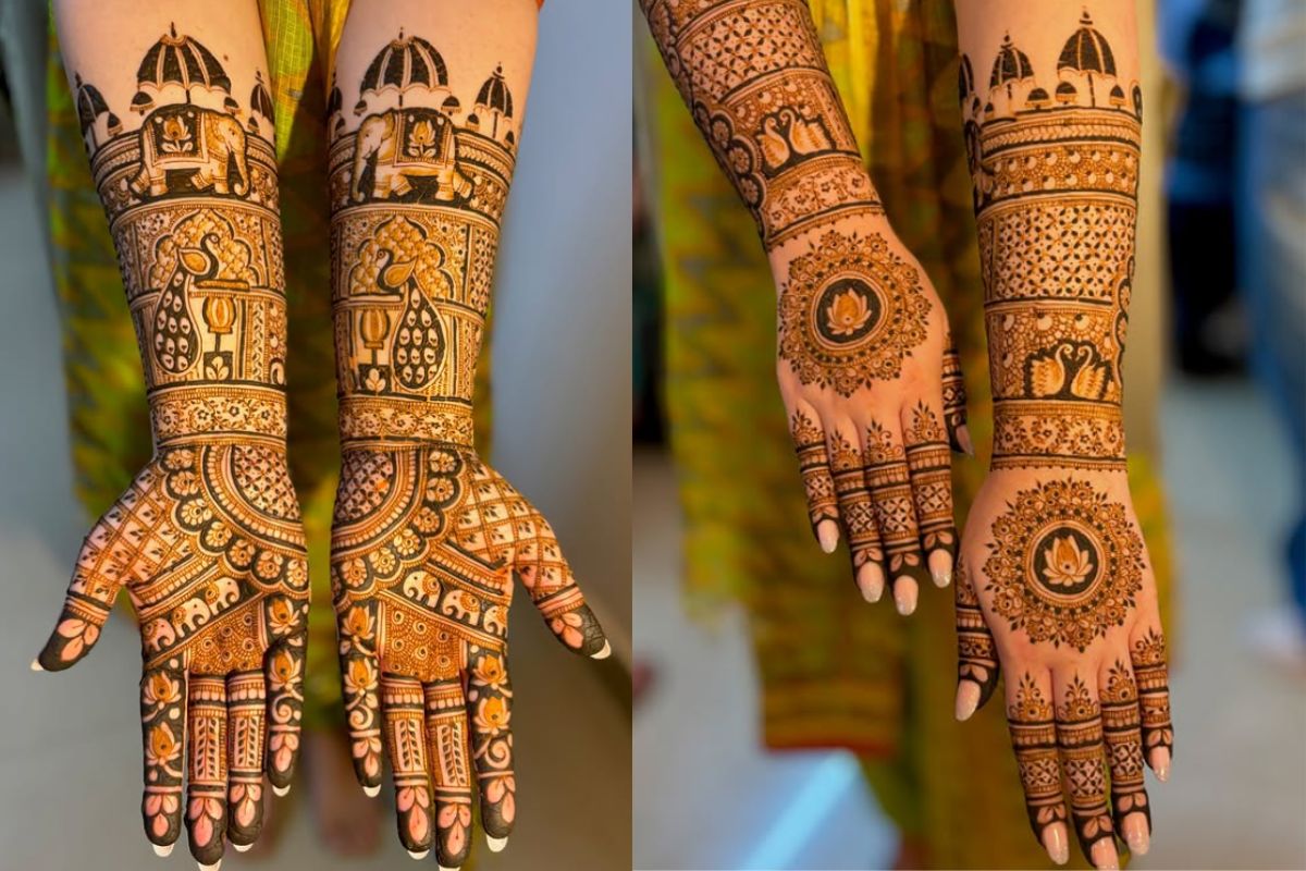 Unique Mehndi Design