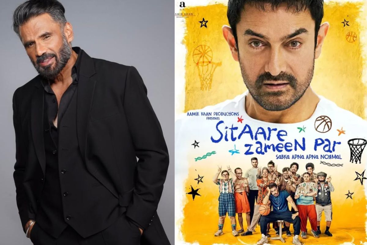 Suniel Sheety supports aamir khan sitaare zameen par