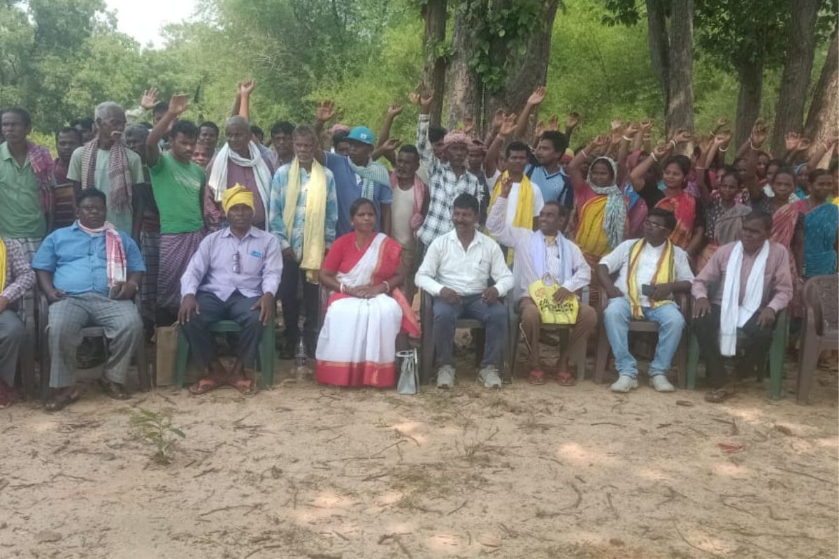 Airport Protest Dhalbhumgarh