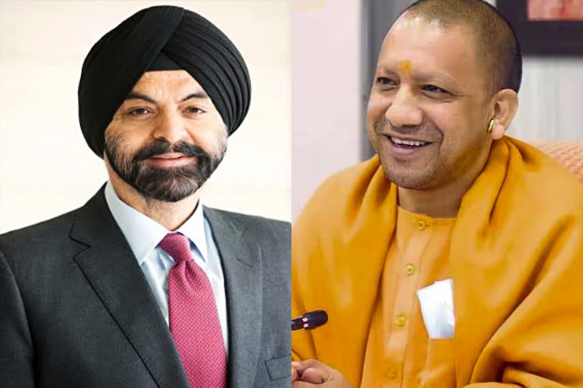 Ajay Banga and Cm Yogi