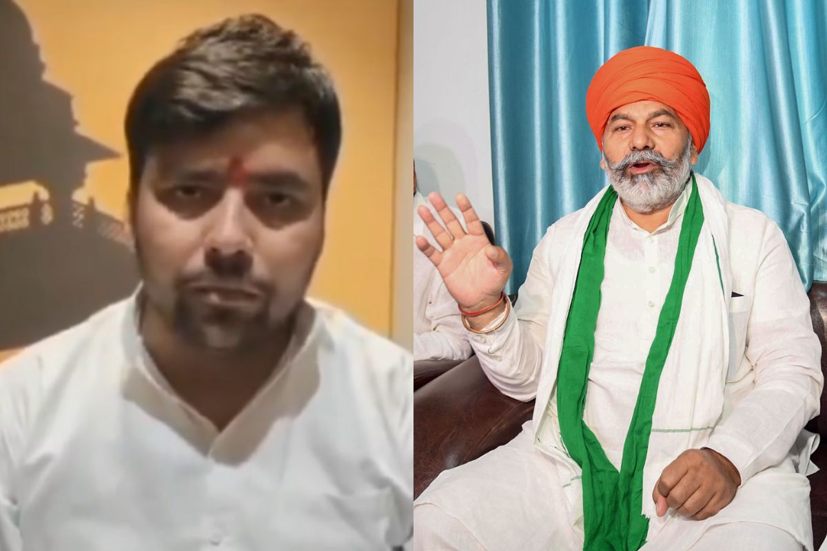 Amit Chaudhary threatened BKU leader Rakesh Tikait
