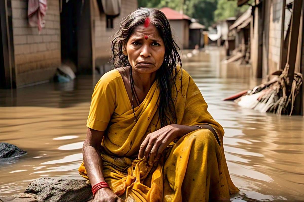 Assam Flood Sad Story