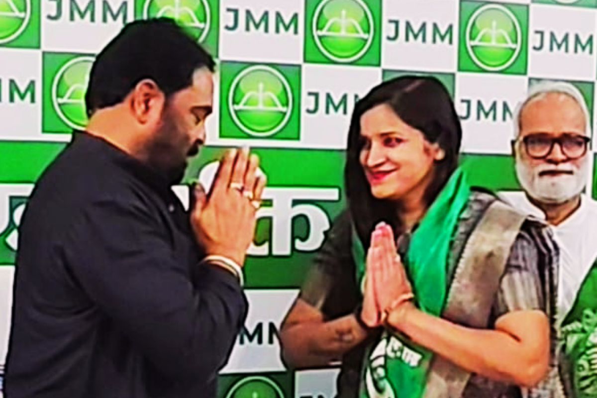 BJP Leader Ankita Verma Joins JMM
