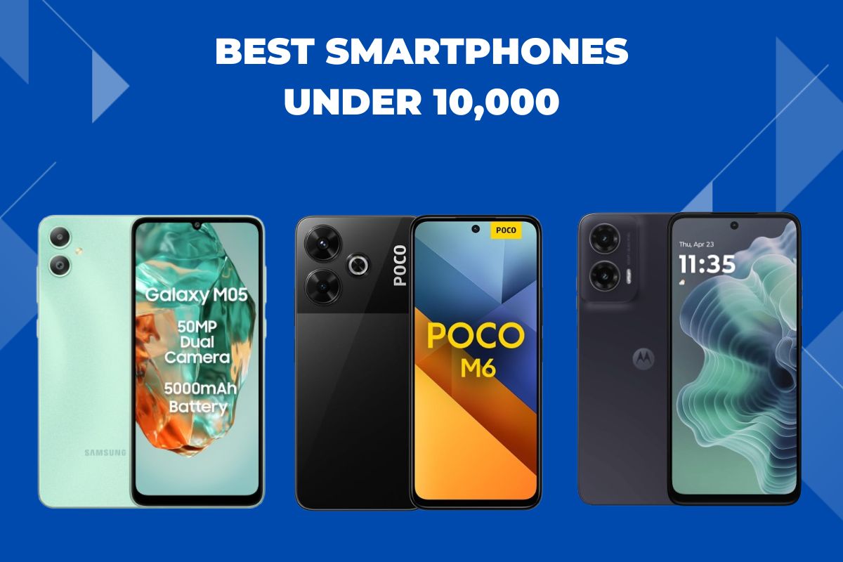 Best Smartphones Under 10000
