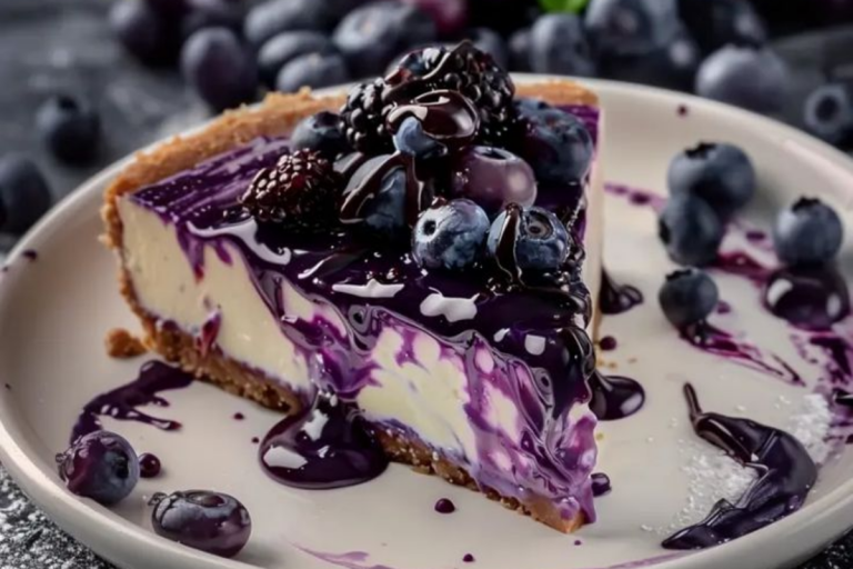 Blueberry Cheesecake Recipe | ब्लूबेरी चीजकेक रेसिपी अब घर पर बनाएं बेकरी जैसा स्वाद
