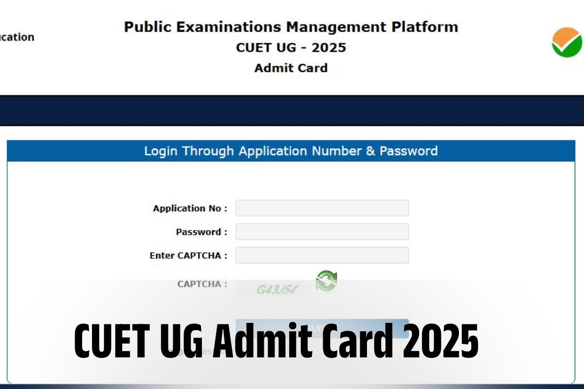 CUET UG Admit Card 2025