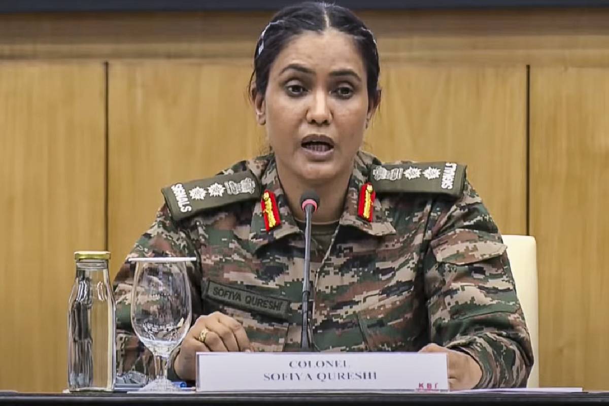 Col Sofiya Qureshi in Army PC