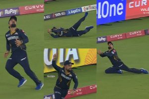 Rashid Khan Stunning Catch during GT vs SRH Match.