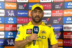 MS Dhoni Statement after CSK vs RCB match.