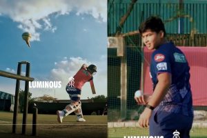 Vaibhav Suryavanshi Breaks Stumps with bowling.