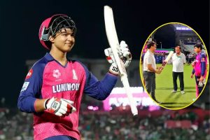 Sourav Ganguly Meets Vaibhav Suryavanshi