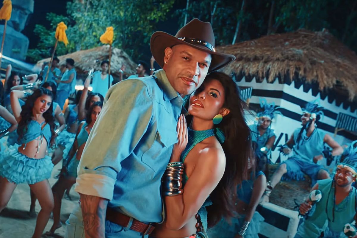 Shikhar Dhawan and Jacqueline Fernandez in latest Song.