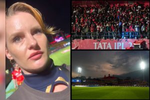 Cheerleader's moments of panic after PBKS vs DC match was called off.