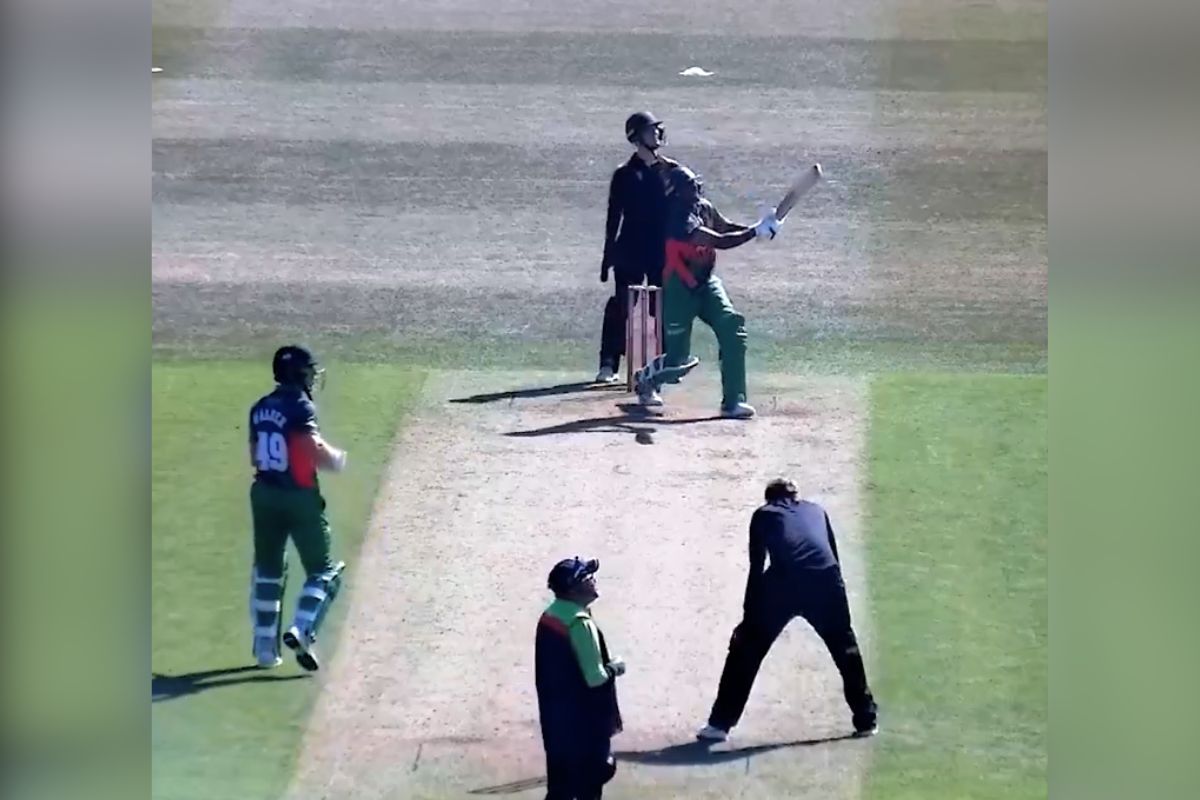 6 Sixes in 6 Balls by Rishi Patel in County Cricket 2025.