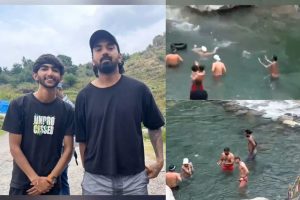 KL Rahul with Delhi Capitals Team enjoying in Dharmshala after IPL 2025 Suspended.
