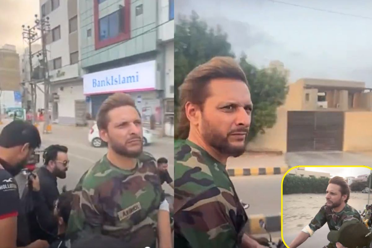 Shahid Afirdi Holds Rally in Karachi after Ceasefire.