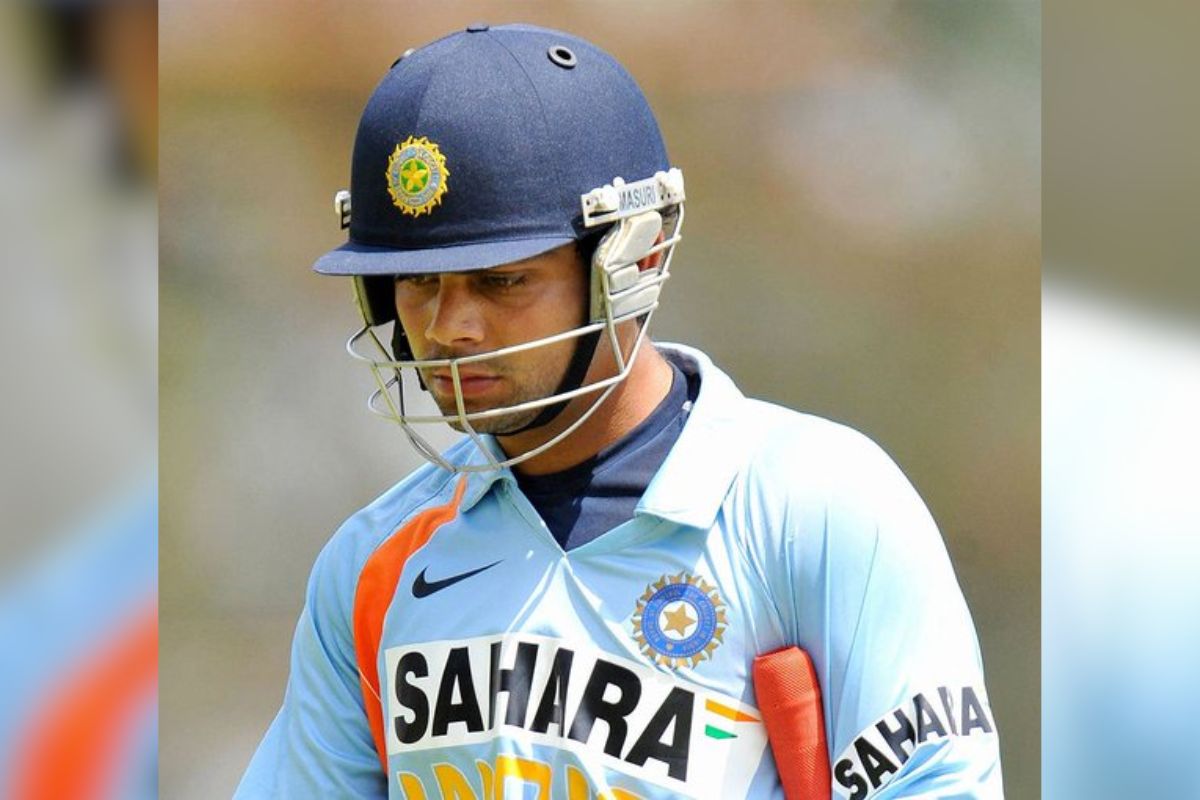 Virat Kohli in his Early days of Cricket.