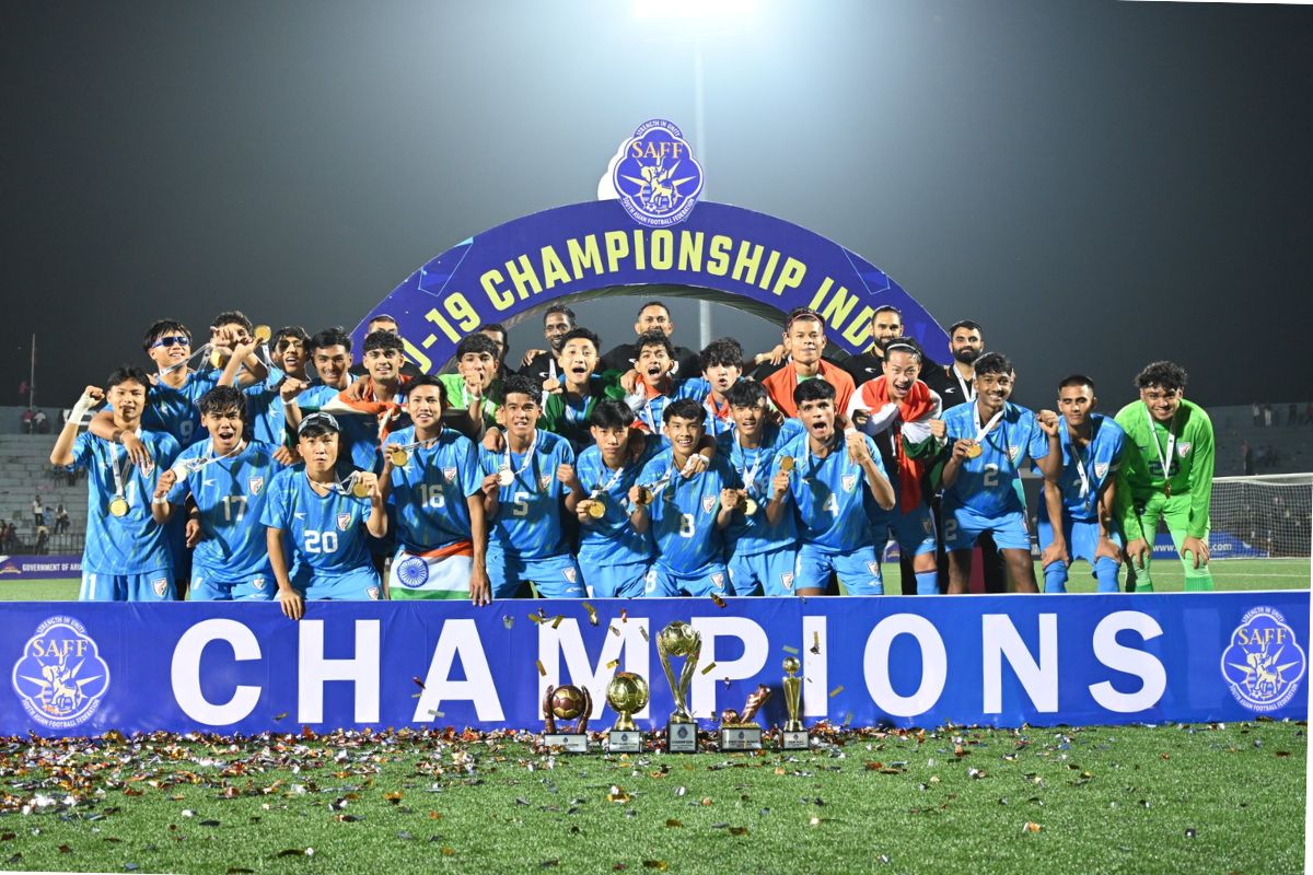 SAFF Cup U19 Final India beats Bangladesh.