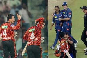 Abhishek Sharma Digvesh Rathi Heated Moments.