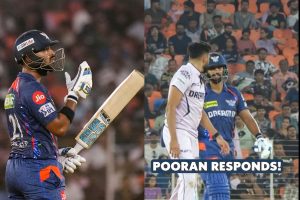 IPL 2025 Nicholas Pooran Response on Mohammad Siraj Sledging in GT vs LSG Match.