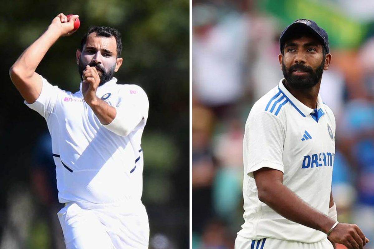 Mohammed Shami and Jasprit Bumrah.