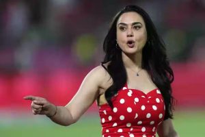 Preity Zinta during IPL 2025.