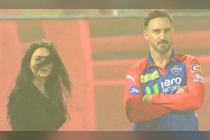 IPL 2025 Faf du Plessis and Preity Zinta Viral Image DC Releases Movie Teaser.