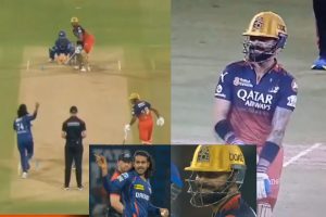 IPL 2025 Digvesh Rathi Virat Kohli Fun in RCB vs LSG Match: