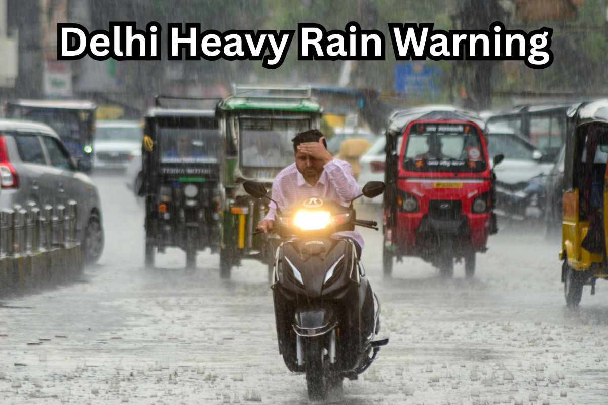 Delhi Heavy Rain Warning