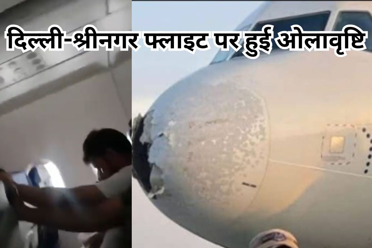 Delhi-Srinagar flight