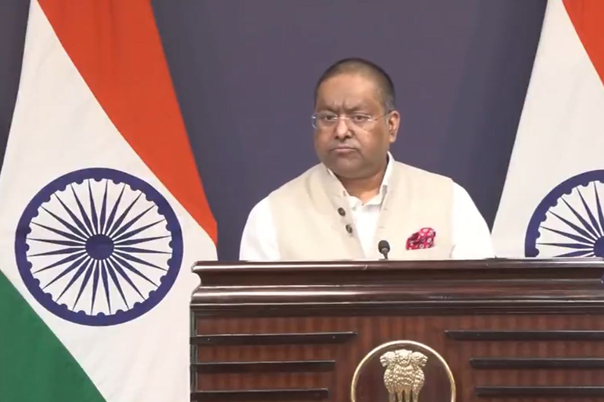 EA Spokesperson Randhir Jaiswal