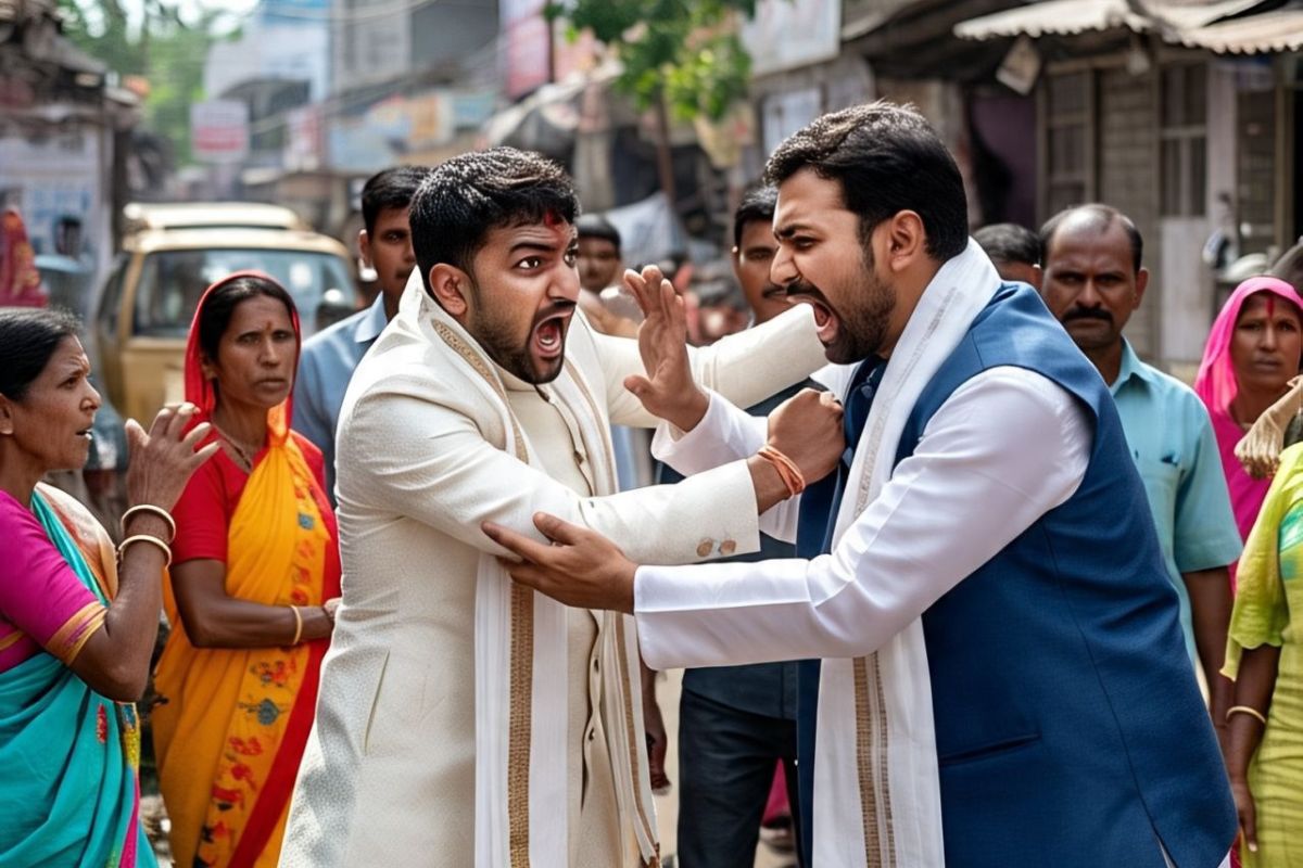 Fight after Varmala
