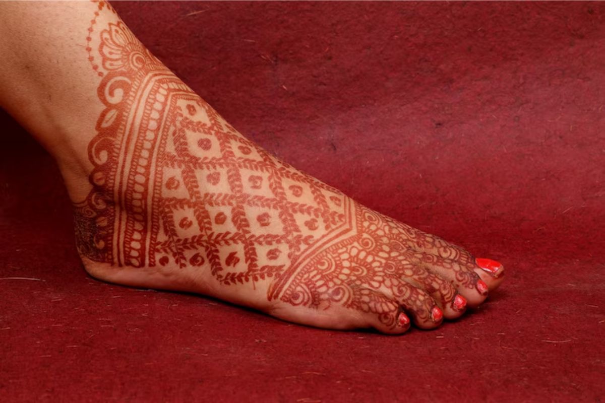 Foot Mehndi Designs