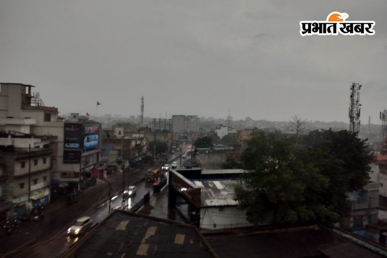 रांची, हजारीबाग, धनबाद, समेत कई जिलों में आंधी के साथ झमाझम बारिश, दिन में हो गयी रात