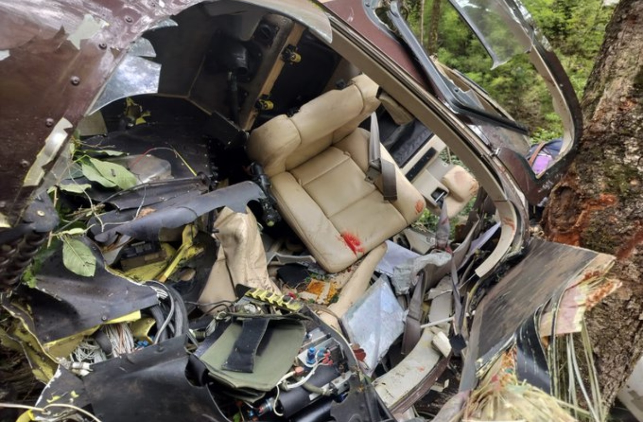 Helicopter Crash in Uttarkashi