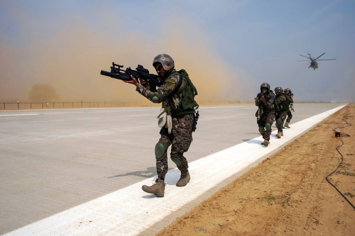 Mock Drill Operation Shield