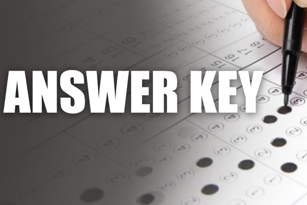 JEE Mains Answer Key OUT