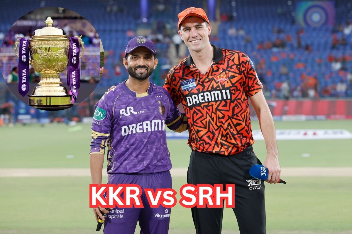 KKR vs SRH Ajinkya Rahane and Pat Cummins
