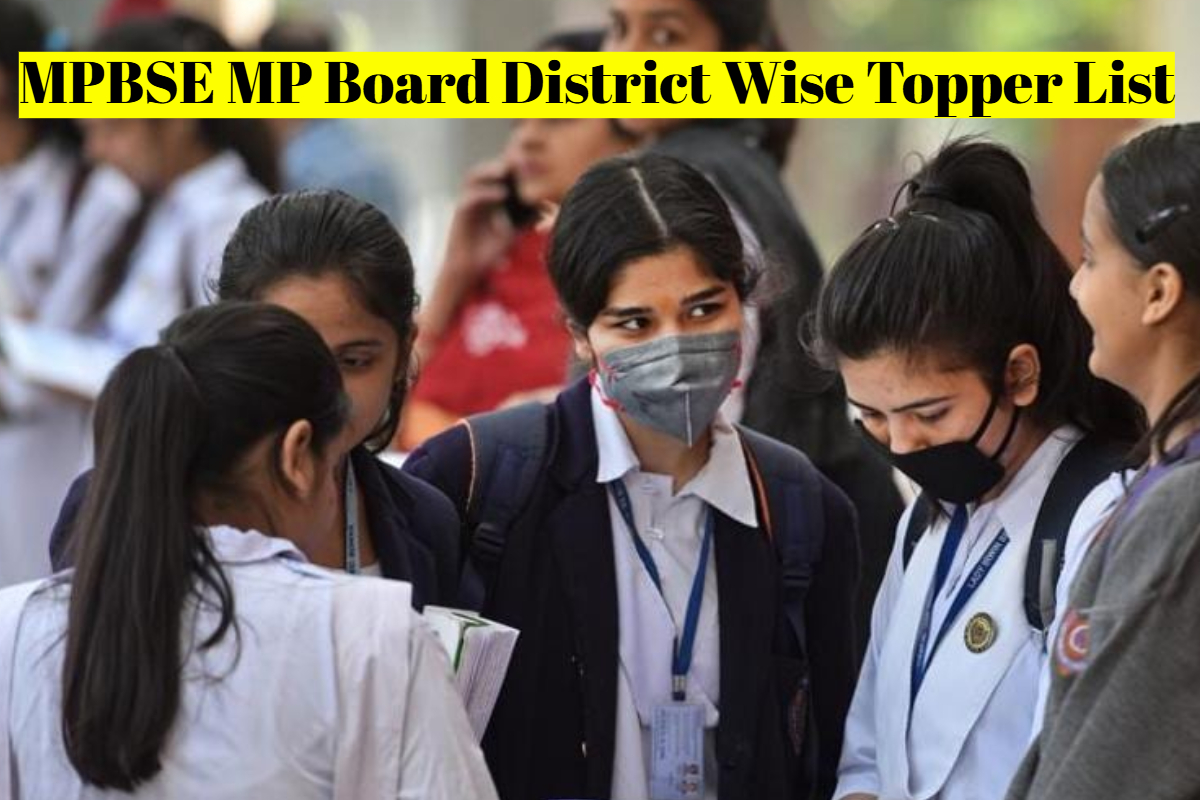 MPBSE MP Board District Wise Topper List