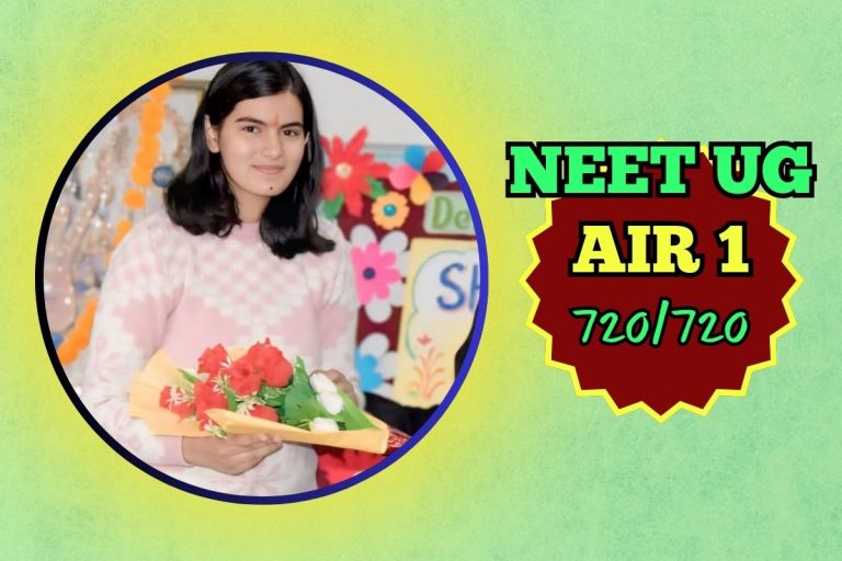 NEET UG Topper: नीट में 720 मार्क्स, 100 परसेंटाइल लाने वाली प्रचिता ने ऐसे की थी पढ़ाई