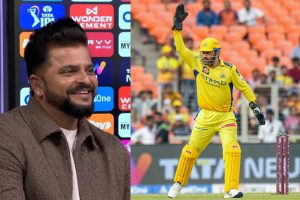 Suresh Raina and MS Dhoni.