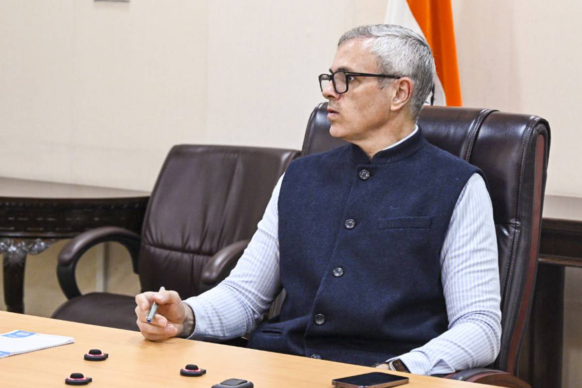 Omar Abdullah in Jammu