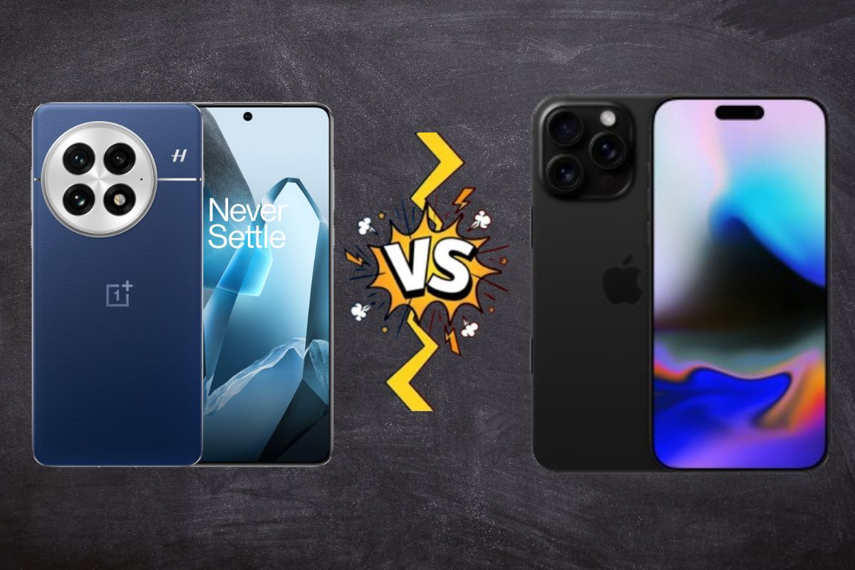 OnePlus 13 vs iPhone 16 Pro Max