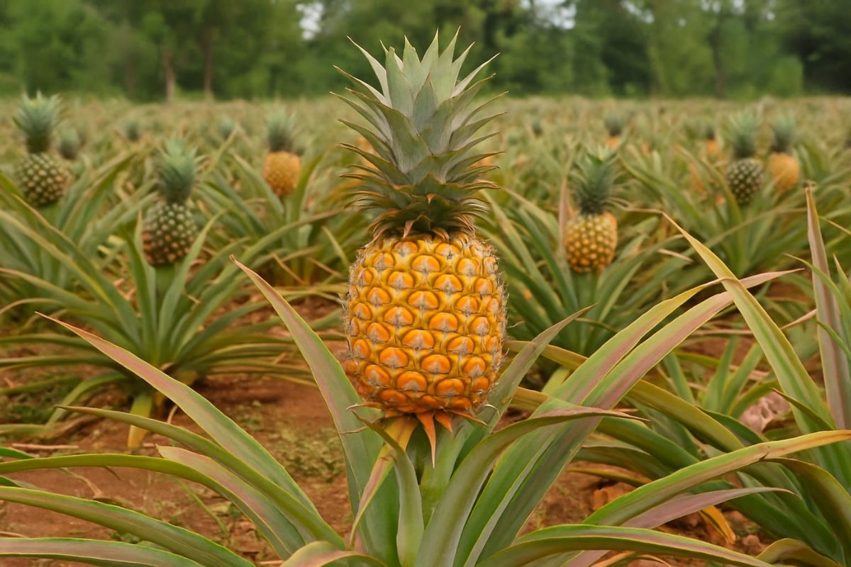 Pineapple farming