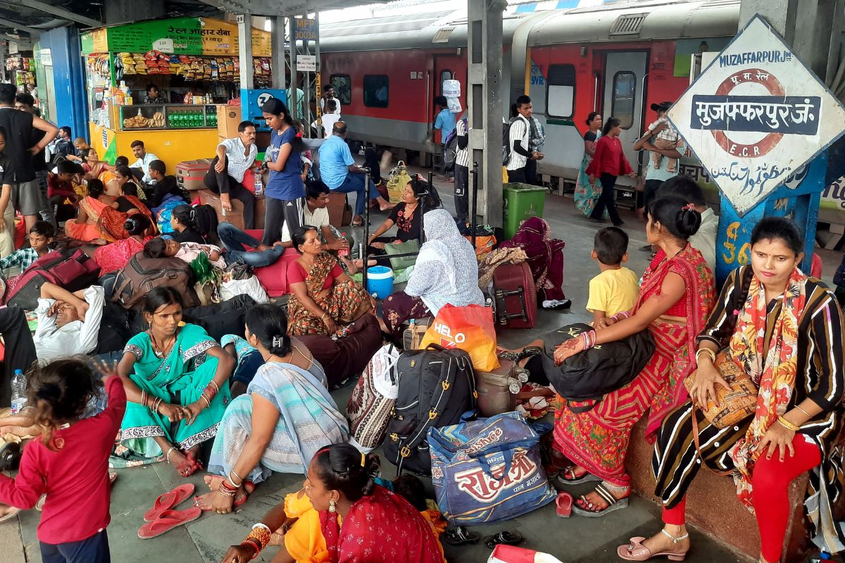 मुजफ्फरपुर जंक्शन की फोटो